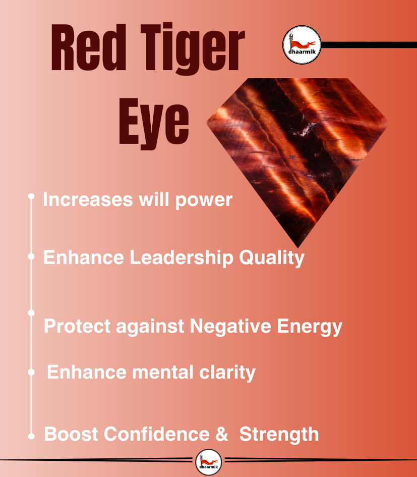 Red Tiger Eye Bracelet