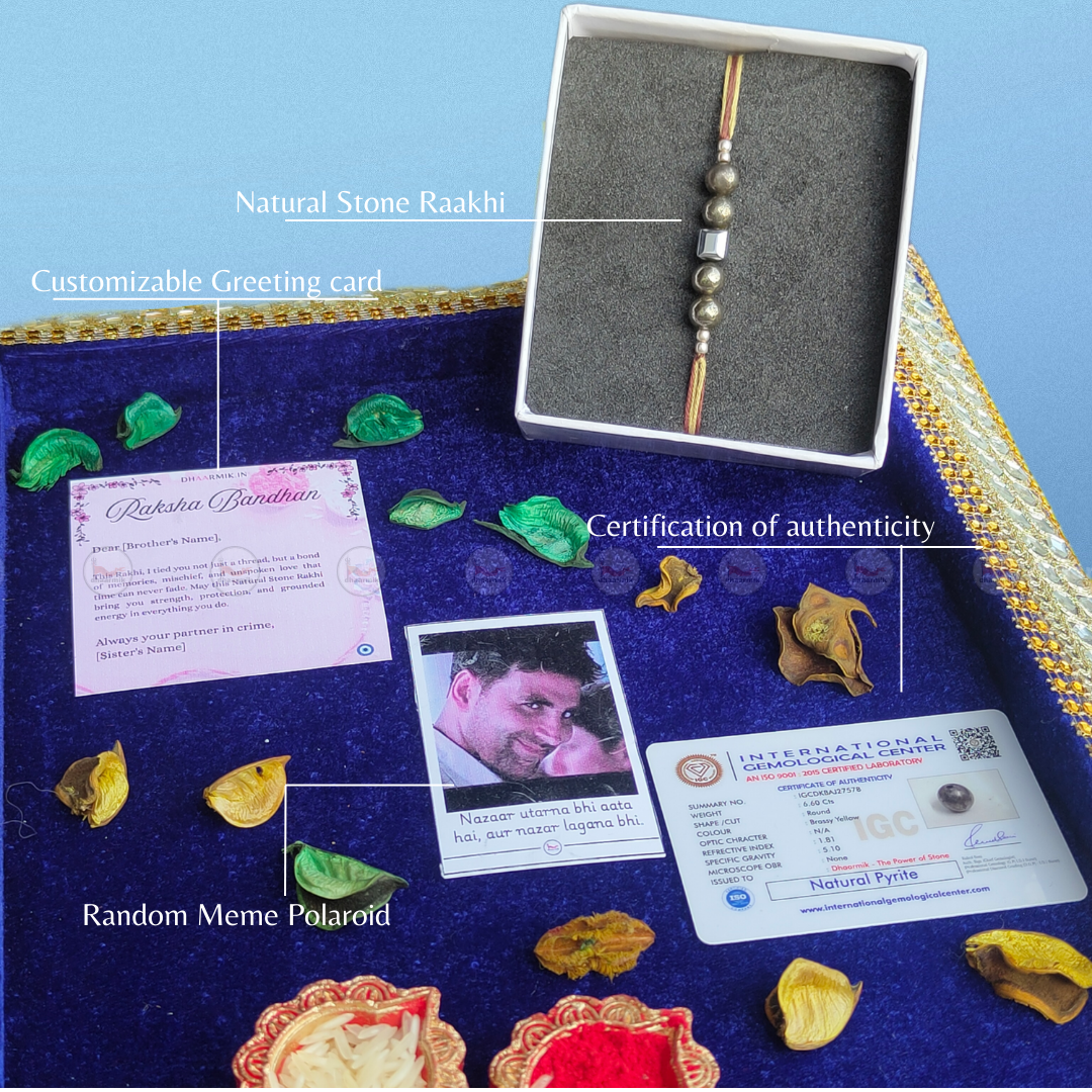 Pyrite Rakhi