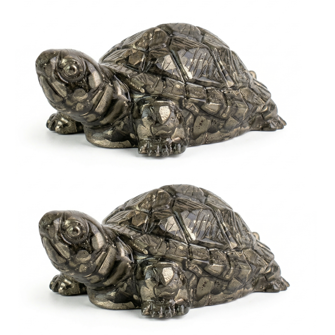 Pyrite Tortoise (small)
