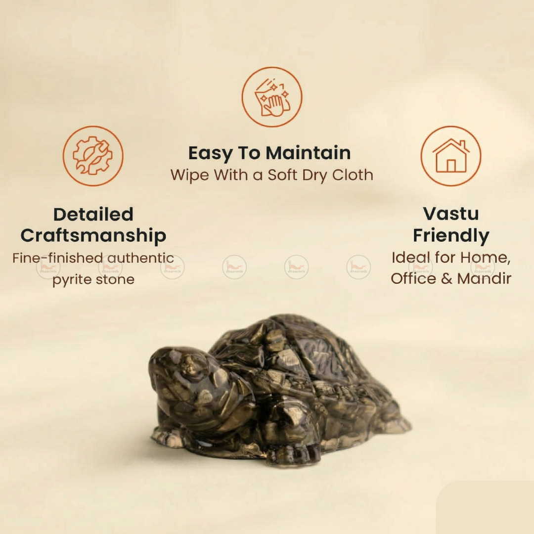 Pyrite Tortoise (small)