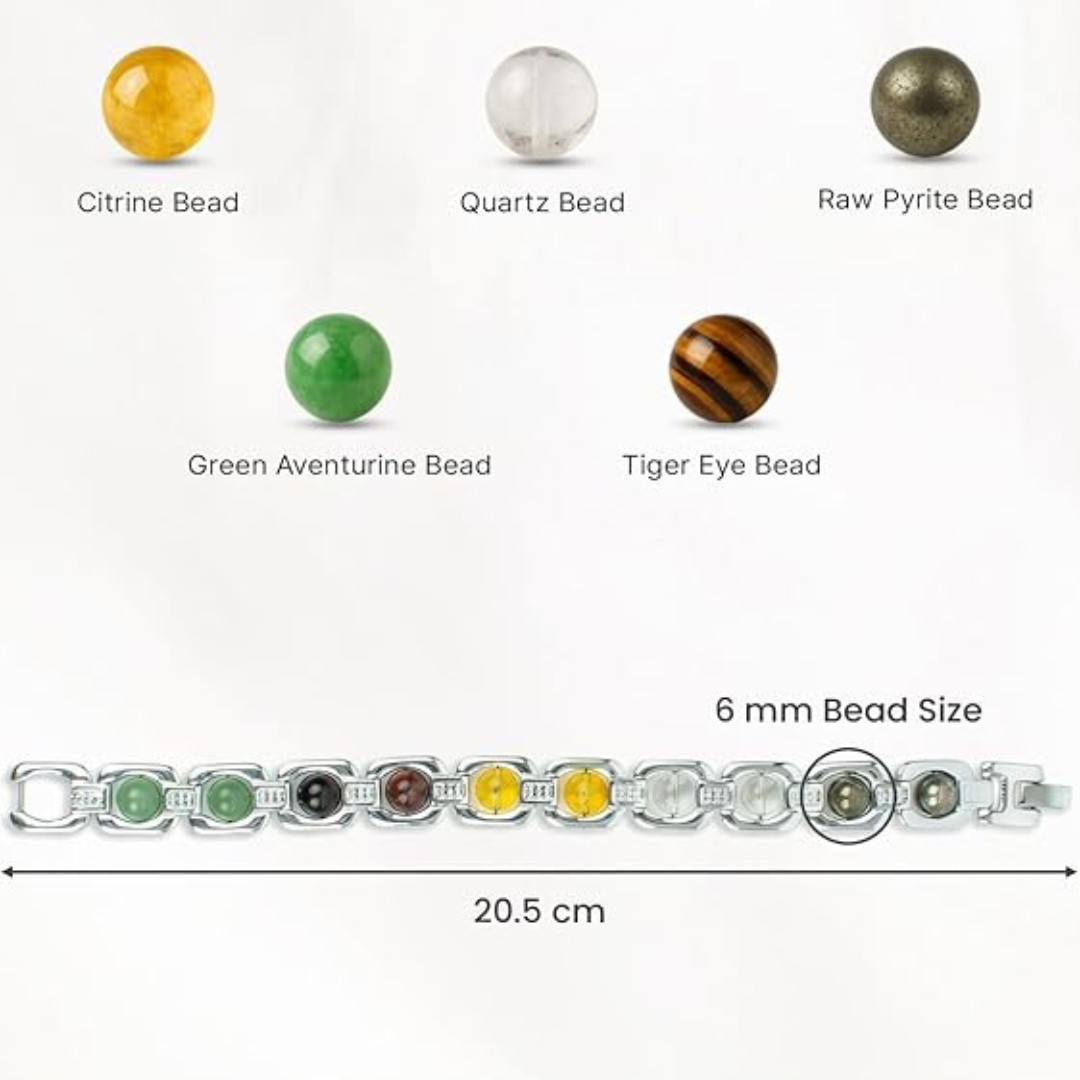 Money Magnet Metal Bracelet (Dhan Yog Bracelet)