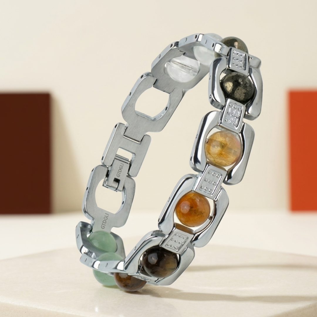 Money Magnet Metal Bracelet (Dhan Yog Bracelet)