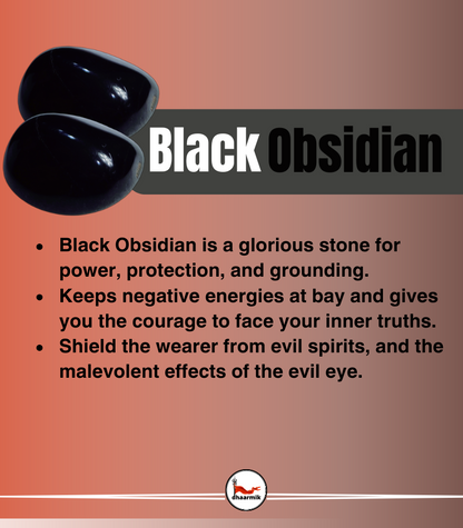 Black Obsidian Bracelet