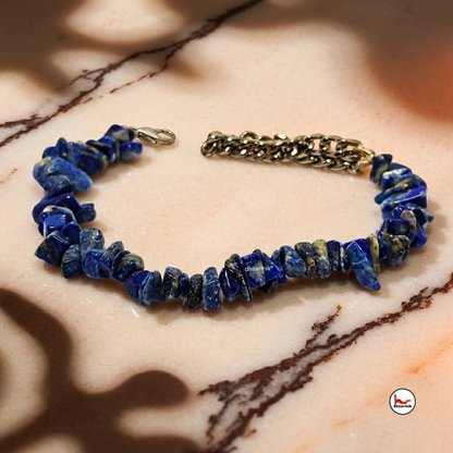 Lapis Lazuli Chip Bracelet