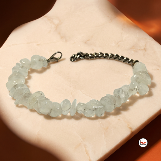 Clear Quartz Chip Bracelet