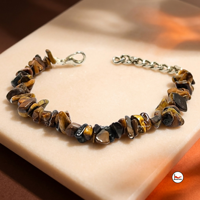 Tiger Eye Chip Bracelet