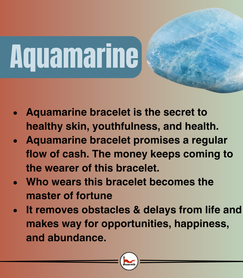 Aquamarine Bracelet