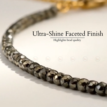 Raw Pyrite Anklet