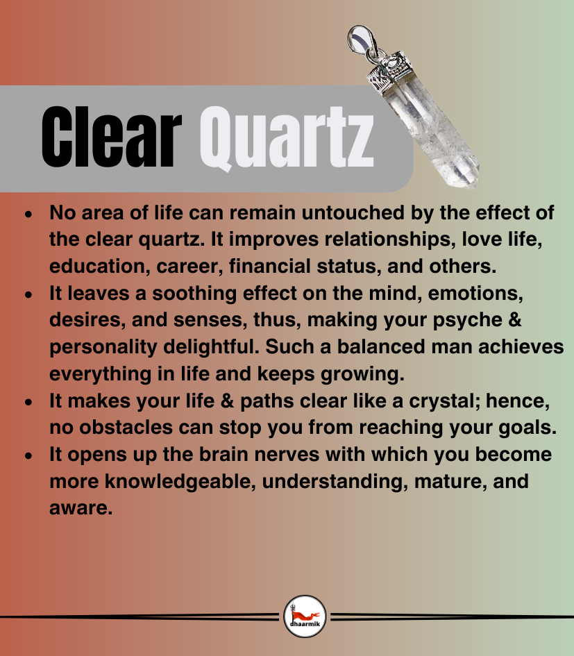 Clear Quartz Bracelet