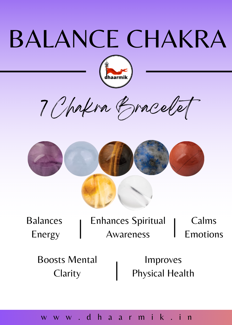 Lava 7 Chakra Bracelet