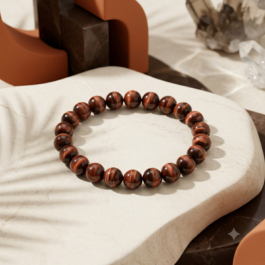 Red Tiger Eye Bracelet