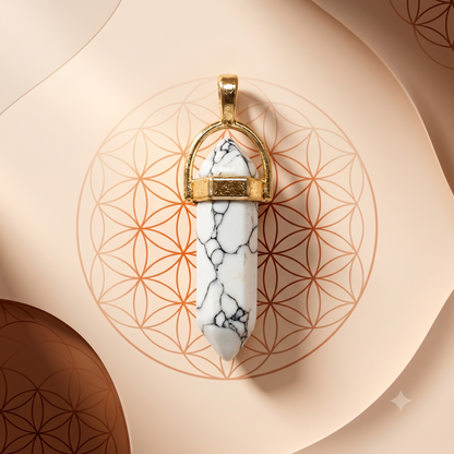 Howlite Pendant