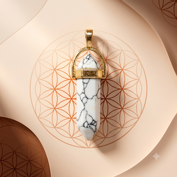 Howlite Pendant